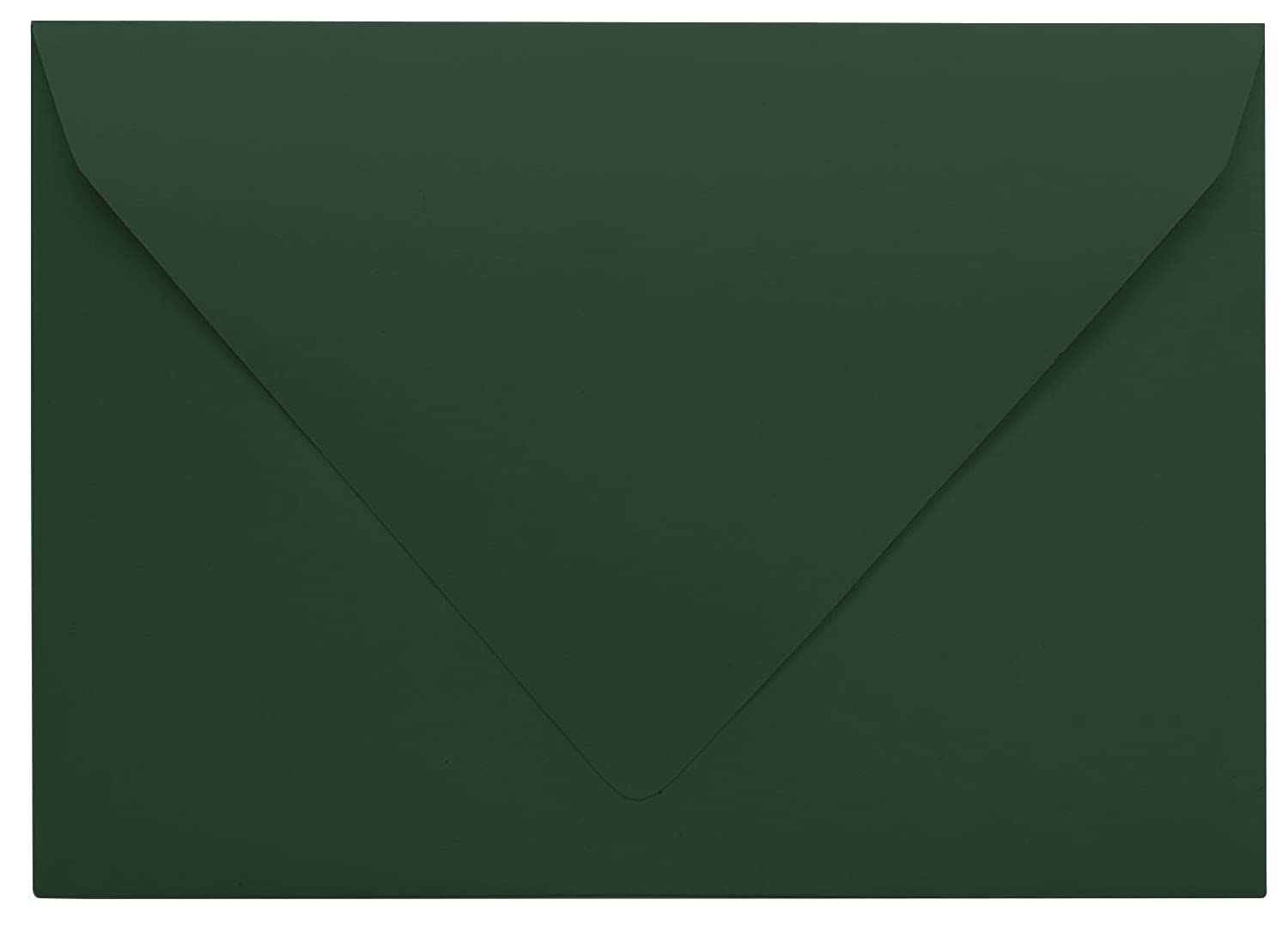 Darling Souvenir A6 Dark-Green Invitation Envelopes (4 3/4 x 6 1/2) Euro V-Flap 80 LBS Perfect for Weddings, Birthday, Invitations, Baby Shower,Greeting Cards -Packs & Colours Available