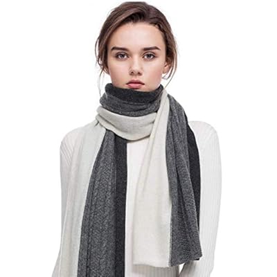 women's 100% pure cashmere scarf Wrap Shawl Winter Extra Large(7830") cashmere Scarf contrast color women's 100% pure cashmere scarf Wrap Shawl Winter Extra Large(7830") cashmere Scarf contrast color