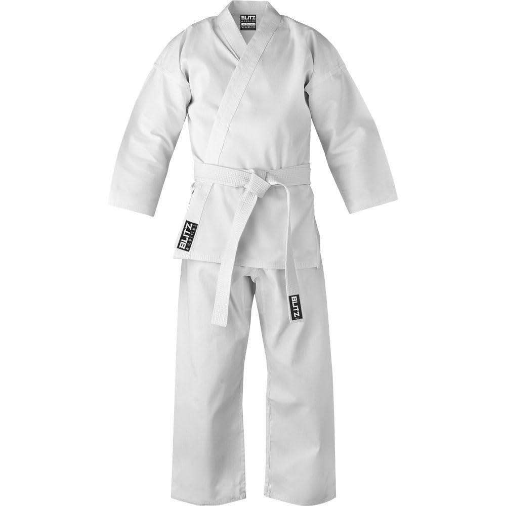 Blitz Lightweight Karate Gi - White - 2/150cm