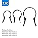 JJC 3in1 ABS Filter Wrench for 37mm 40.5mm 46mm 49mm 52mm 55mm 58mm 62mm 67mm 77mm 82mm 86mm Jammed Overtightened UV CPL Circular Polarizer ND Neutral Density Filter Disassemble Remove Detaching Tool