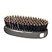 Torino Pro Wave Brush #1010 - By Brush King - Medium Soft Oval Palm/Military 360 Waves Club Brush