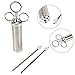 ETvalley Stainless Steel Meat Injector 5.9’’ Needles Kit with 2-oz Capacity Barrel and 2 Marinade Needles