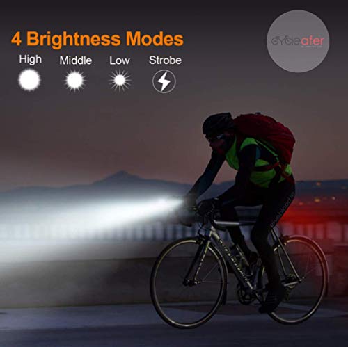 cycleafer éclairage vélo bicyclettes vtt