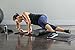 SKLZ Memory Foam 20-Inch Foam Roller with Self-Guided Rolling Illustrations