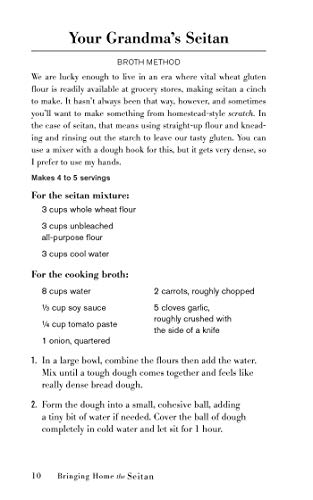 image for Ulysses Press Bringing Home the Seitan: 100 Protein-Packed, Plant-Base