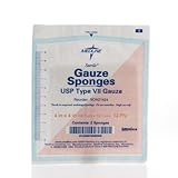 Medline Gauze Sponge Sterile 12 Ply, 50 Count