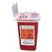 Unimed-Midwest Covidien Sharps 1 Quart Sharps Container Flip Top