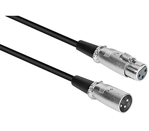 Boya XLR Cable, Microphone XLR Male to Female Extension Cable XLR Jack Extender Cord for PA System, Studio Recorder, Amplifier, Mixer, Speaker System, or Professional Recording, Playing Live (5m)