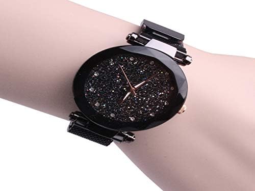 Tianyueqic Ms Fashion (Starry Sky Series) mesh Belt Watch