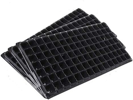 Seedling Starter Trays - 3 Pack 105 Cell Seed Starter Tray, Seed Planting Insert Plug Tray for Planting Seedlings, Propagation, Germina, Sold by Kayueti (105 Cell)