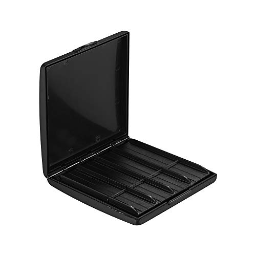 Muslady Saxophone Sax Clarinet Reeds Case Holder Box ABS 8pcs Reeds Capacity