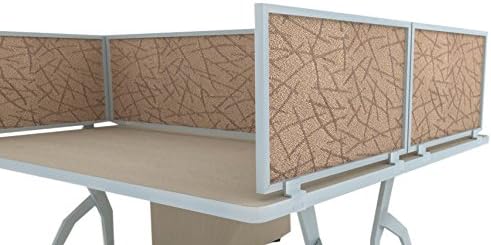 18" Acoustical Desk Mounted Privacy Panel