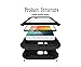 Note 5 Case,Perstar Shockproof Dust/Dirt/Snow Proof Aluminum Metal Gorilla Glass Protection,4-layer Protection Small Waist Cover Case for Galaxy Note 5(Water/dirt/shock Proof)(2015 New)(Red)