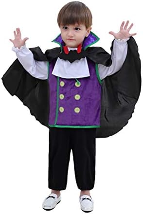 Baby Boys Cutie Vampire In Character Halloween Fancy Dress Costume 4pcs Set