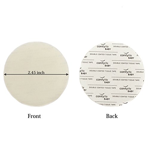 6 Adhesive Pads (2.45 Diameter) â€“ Single Sided Adhesive Disks â€“ Perfect Disk for Suction Mount - GPS Adhesive Disc â€“ Suction Disk for All Kinds of Mounts & Jobs (6)