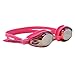 Tinted Adult Swim Goggles - Antifog Mirrored Lens Swimming Goggle,Leak Proof with S,M,L Size Nose Bridge,Comfortable for Adults,Men,Women,Youth,Kids 12 + EarPlugs + Nose Clips (Pink)