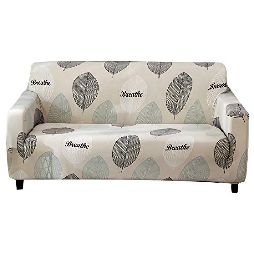 FORCHEER Couch Cover Stretch Arm Chair Large Sofa Slipcover Leather Furniture Protector from Pet for Living Room