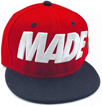 Made Kids Snapback - Black/Red