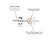 PAVOI Pink to Peach Stud Pearl Earrings for the National Breast Cancer Foundation - Freshwater Cultured AAA+ 5mm