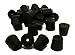 GSC International RS-4-1 Rubber Stoppers, Size 4, Drilled 1-Hole (1-Pound Pack),Black