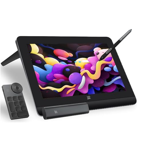 XPPEN Artist Pro14 Gen2 Graphic Tablet with Pen Display 16K Pressure Levels, Digital Drawing Tablet 14 Inches with Wireless Keyboard, Compatible with Windows, Mac, Android, Chrome, Linux