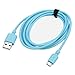 EZOPower 10 ft Micro USB Cable, Extra Long 10ft Blue Micro-USB 2in1 Sync and Charge USB Data Cable for Samsung, HTC, LG and Other Any Micro USB Powered Device