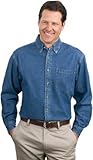 Port Authority Men's Heavyweight Denim Shirt