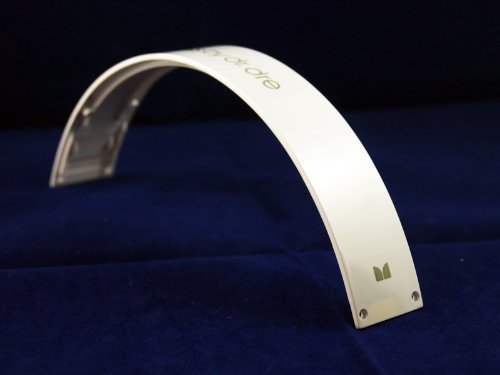 Replacement White Top Headband fr beats by dr dre Studio Headphones repair/parts