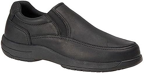 Walkabout Men's Slip-On Walking Shoe 12 4E US Black