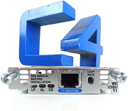 Microtel Cisco WIC-1DSU-T1 1PT T1 DSU/CSU Interface Card for Cisco 1600/1700/2600/3600 Routers