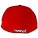 Hurley Mens w/Black Logo Dri Fit Cap S/M Red