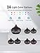VicTsing 500ml Aromatherapy Diffuser with Essential Oil Set, Oil Diffuser with 100% Pure Essential Oils, Cool Mist Humidifier with Auto Shut-off, 4 Timer, 14 Color Lights, Gift Set for Home, Blackthumb 3