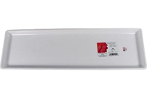 NOVELTY Root & Vessel 10242, White, Countryside Flower Box Tray, Medium (22.25” x 6.5”)