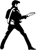 Elvis Presley Guitar Dance - Movie Decal Vinyl Car Wall Laptop Sticker (6