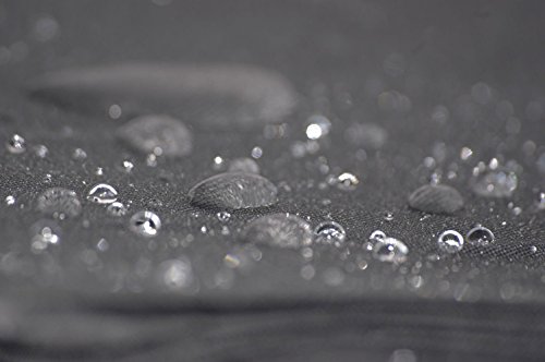 habeig WASSERDICHT Ampelschirm 3m Anthrazit durch PVC Schirm 300cm Sonnenschirm Marktschirm – Bild 8
