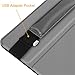 Fintie Pencil Holder with USB Adapter Pocket for Apple Pencil (1st and 2nd Gen) - Premium Vegan Leather Case Sleeve Pouch Compatible with Apple iPad Pro 11/12.9/10.5 & iPad 6th Gen Cases, Space Gray