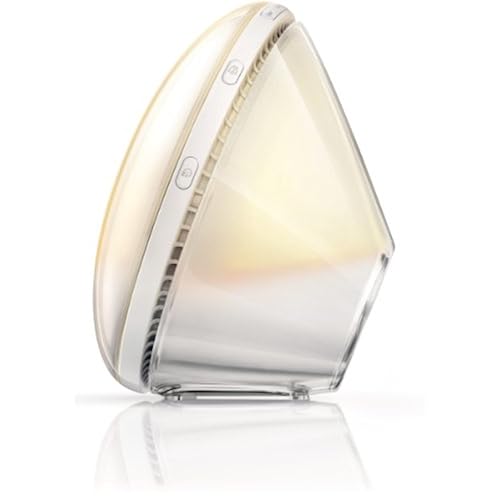 Philips Wake-Up Light with Colored Sunrise Simulation alarm clock & sunset fading night light, White HF3520 Home & Kitchen, Home Décor, Clocks, Alarm Clocks, Electronic Alarm Clocks