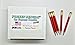 Half Pencils with Eraser - Golf, Classroom, Pew - Hexagon, Sharpened, #2 Pencil, Color - Red, Box of 72, Pocket Pencils