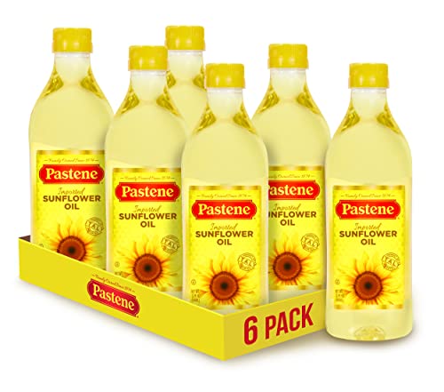 PASTENE SUNFLOWER OIL, 32 OUNCE (PACK OF 6)