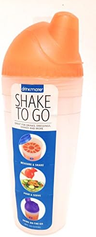 Protein Drink Shaker Measure Pour Serve Water Dressings