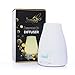 Aromatherapy Essential Oil Diffuser by JooJoo - 7 Color LED Night Light & Cool Mist Humidifier for The Bedroom Or Office 120 mL