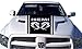 Bubbles Designs Decal Sticker Compatible with Dodge Ram Vinyl Decal Graphic