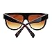 Flat Top Oversized Sunglasses Retro Modern Trendy Fashion Tortoise