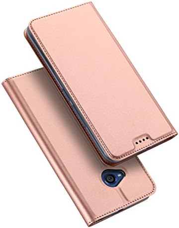 Coque Housse pour HTC U11 Life PU Cuir Etui Flip Cover Case Wallet Portefeuille Etui Cellulaire Housse Ultra-Mince Absorption de Choc Protecteur le Corps du Étui Flip Support avec Porte-carte