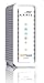 ARRIS SURFboard SBG6400 8x4 DOCSIS 3.0 Cable Modem / N300 Wi-Fi Router-Retail Packaging-White