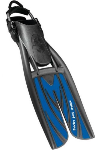 Scubapro Twin Jet Max Scuba Diving Fins - Small - Blue