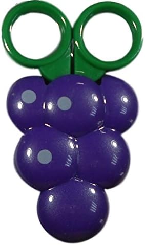 Fruit Shaped Magnet Scissors - Grape Theme