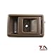 Interior Front & Rear Passenger Door Handle - Compatible with 1988-1992 Toyota Corolla, 89-95 4Runner, 89-95 Pickup, 95-00 Tacoma; 89-92 Geo Prizm - Brown, Plastic - OEM 69205-04010-B