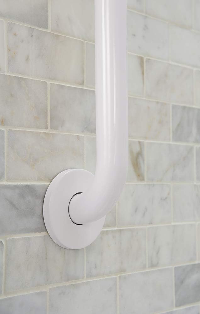 Moen R8724PB Home Care Bathroom Safety 24-Inch Grab Bar with Concealed Screws, Polished Brass: Home Improvement