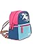 Alphabetz Unicorn Toddler Backpack with Leash, Pink, Blue, Universal Size for Girl